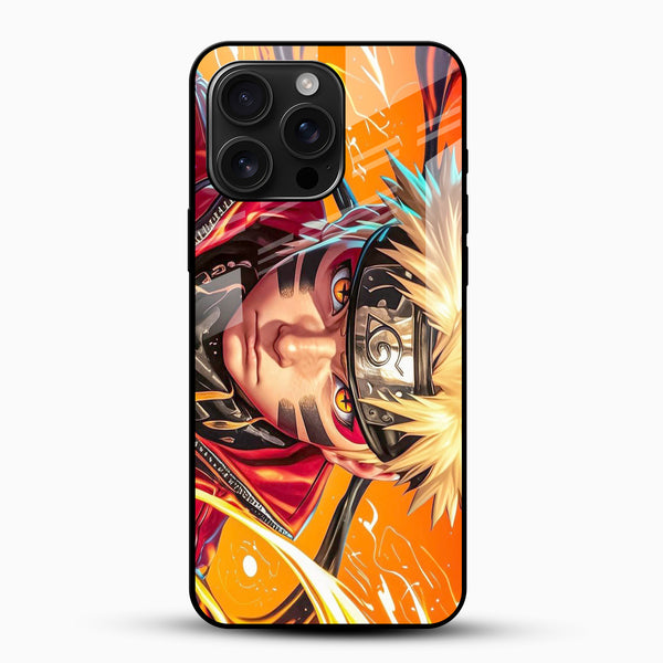 Naruto Anime Glass Mobile Case - Cover Stall