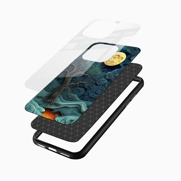 Moonlight Tree Glass Mobile Case - Cover Stall
