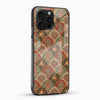 Vintage Floral Glass Mobile Case - Cover Stall