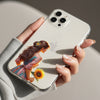 Girl with Sunflower Silicon Mobile Case - Cover Stall