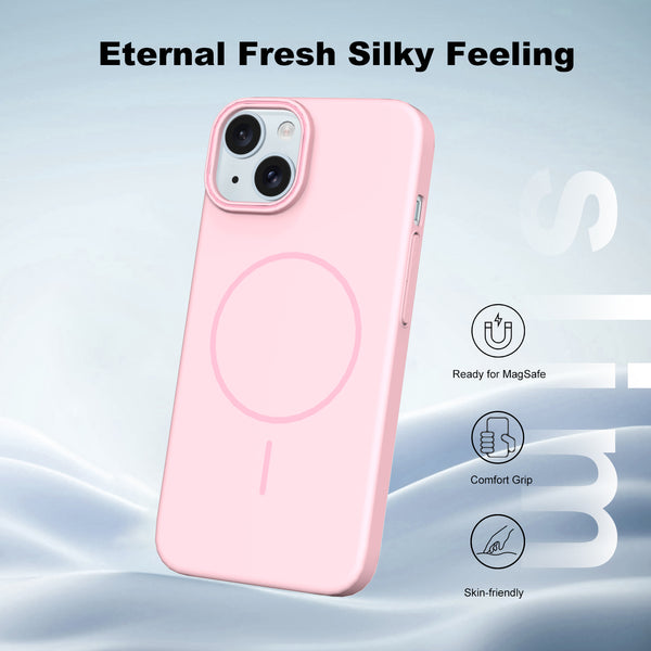 Blush Pink - Minimalist MagSafe Case (Hard Case) - Cover Stall