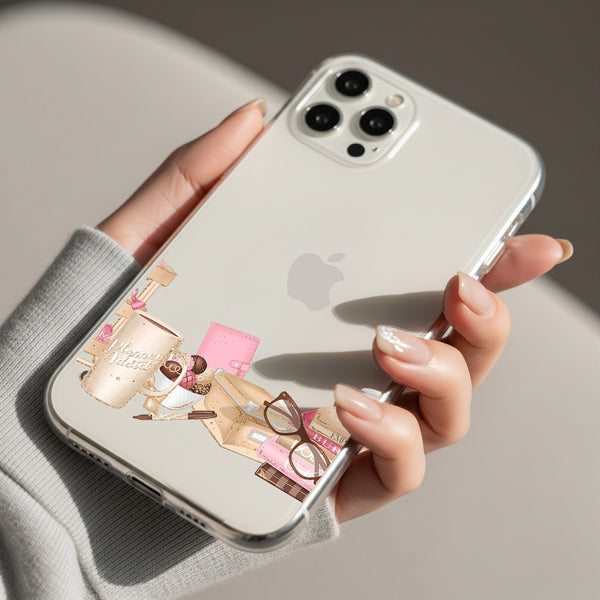 Coffee Lover Silicon Mobile Case - Cover Stall