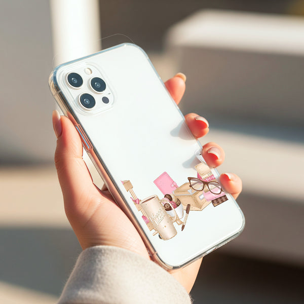 Coffee Lover Silicon Mobile Case - Cover Stall