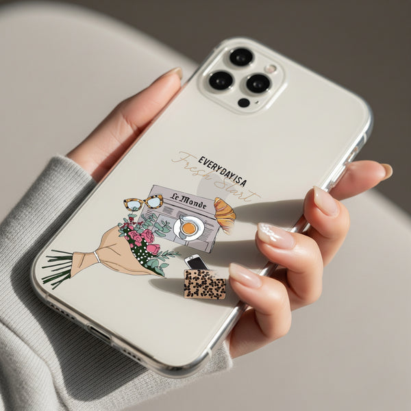 Fresh Start Lifestyle Silicon Mobile Case - Cover Stall