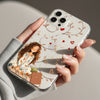 Girl Floral & Hearts Silicon Mobile Case - Cover Stall