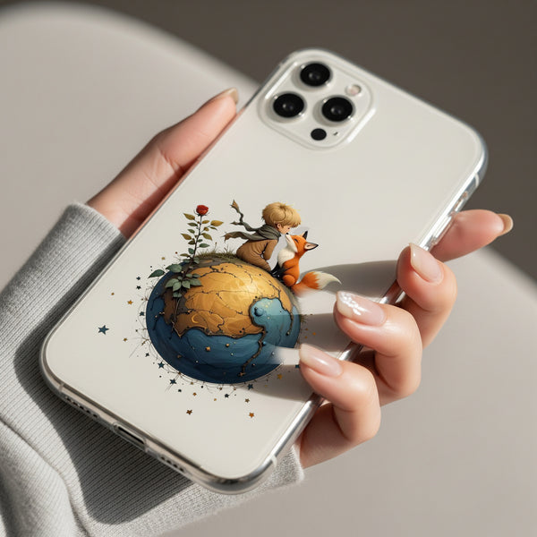 Little Prince & Fox Silicon Mobile Case - Cover Stall