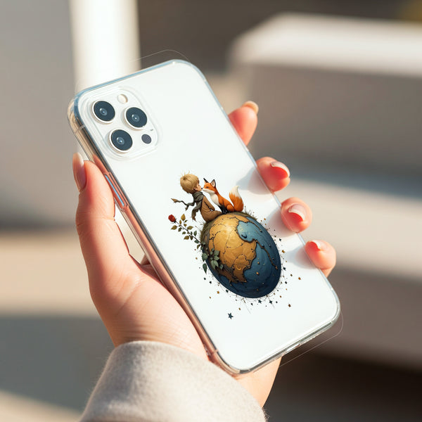 Little Prince & Fox Silicon Mobile Case - Cover Stall