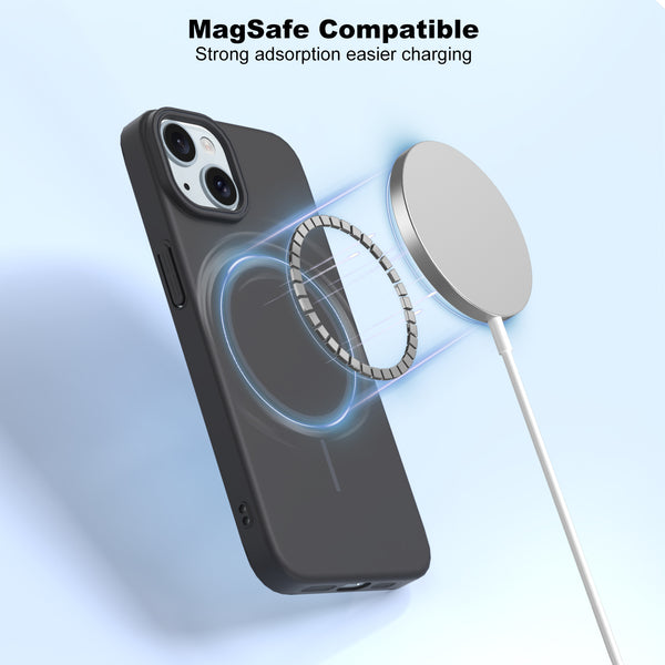 Carbon Grey - Minimalist MagSafe Case (Hard Case) - Cover Stall