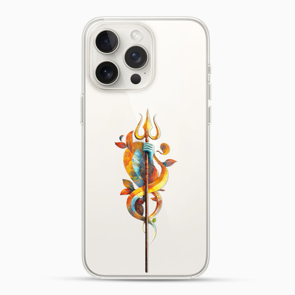 Shiva Trishul Silicon Mobile Case - Cover Stall