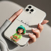 Tanvi Cartoon Girl Silicon Mobile Case - Cover Stall