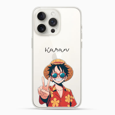 Cool Boy Silicon Phone Case [With Custom Name]