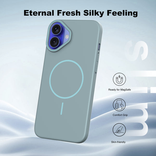 Frost Blue - Minimalist MagSafe Case (Hard Case) - Cover Stall