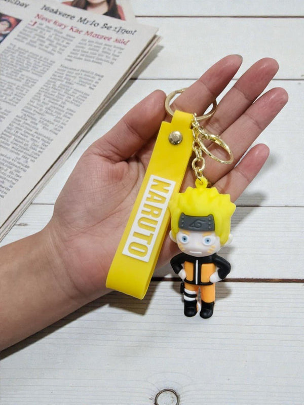 Anime Naruto Silicone Keychain - Cover Stall