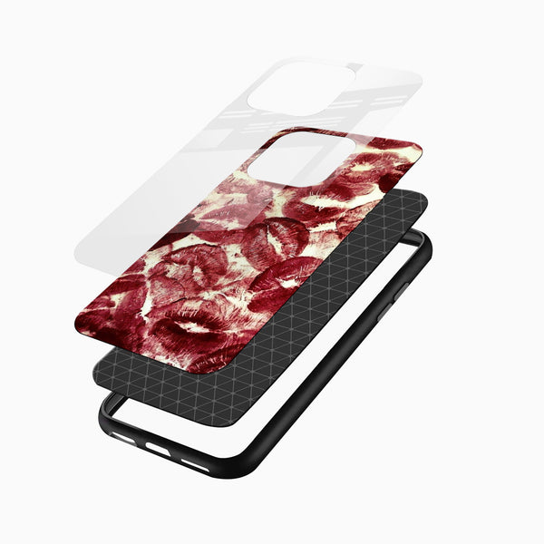 Girlish Kisses Glass Mobile Cover - Cover Stall