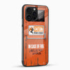 Caution freakout Glass Mobile Cover - Cover Stall