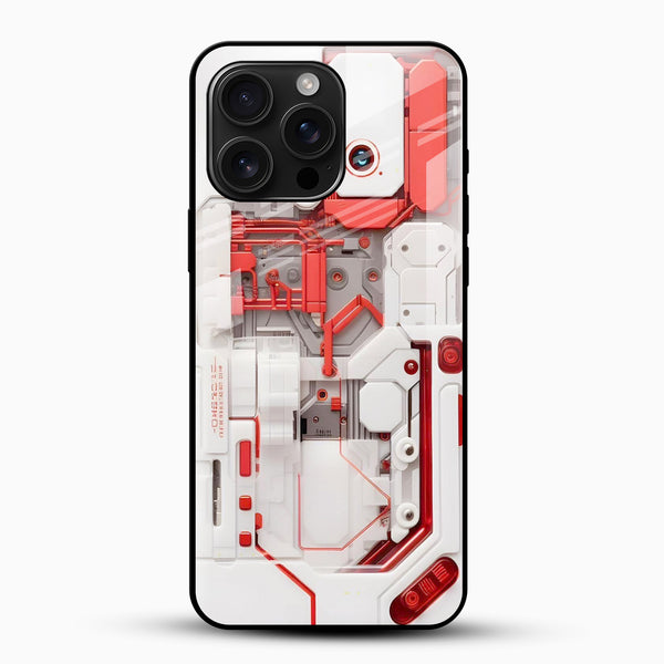 Cyberpunk Abstract Glass Mobile Cover - Cover Stall