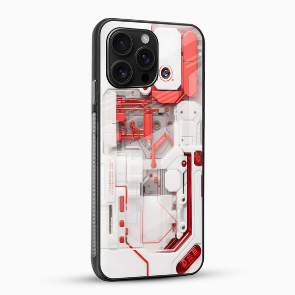 Cyberpunk Abstract Glass Mobile Cover - Cover Stall