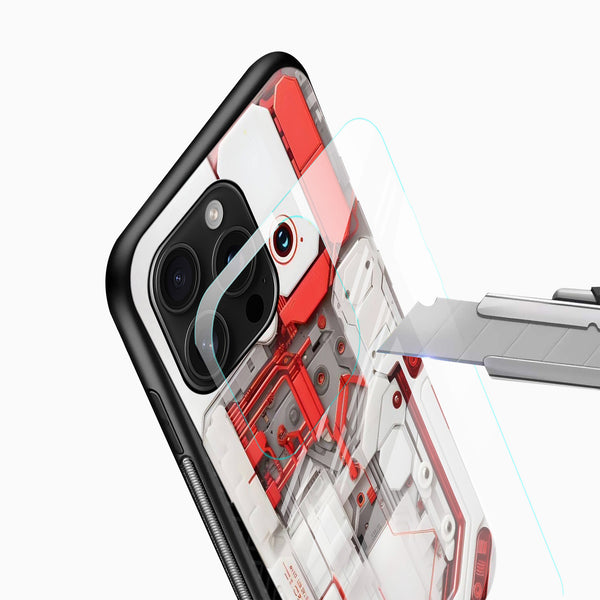 Cyberpunk Abstract Glass Mobile Cover - Cover Stall