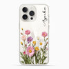 Customized Floral Silicon Mobile Case - Cover Stall