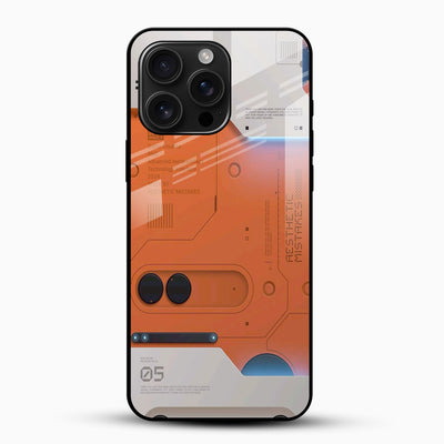 HyperGrid Sci-Fi Glass Phone Case