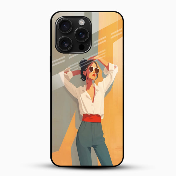 Stylish Woman Art Phone Case - Cover Stall
