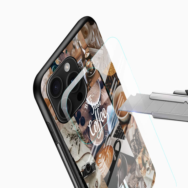 Just Coffee Glass Mobile Cover - Cover Stall