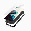 Mystic Wave Art Glass Back Cover - Cover Stall