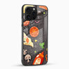 Pizza Lovers Glass Phone Case - Cover Stall