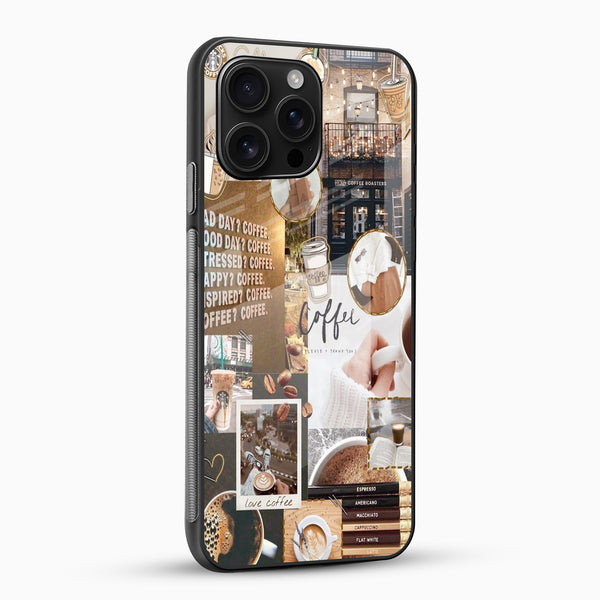 Love Coffee Glass Phone Case - Cover Stall