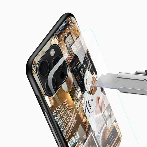 Love Coffee Glass Phone Case - Cover Stall