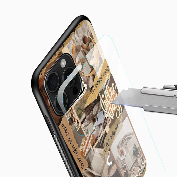 Coffee Day Glass Mobile Cover - Cover Stall