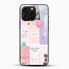 Cute Girlish Glass Mobile Case - Cover Stall