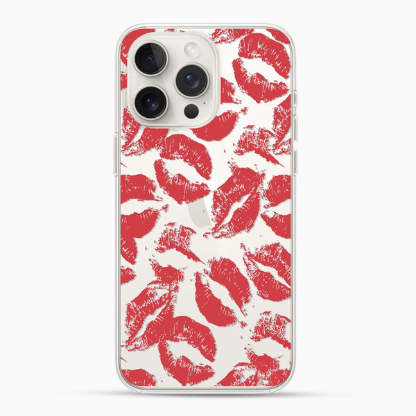 Red Kiss Silicon Mobile Case - Cover Stall