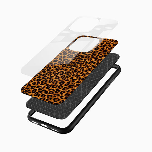 Leopard Print Glass Mobile Case - Cover Stall