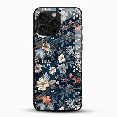 Floral Glass Mobile Case
