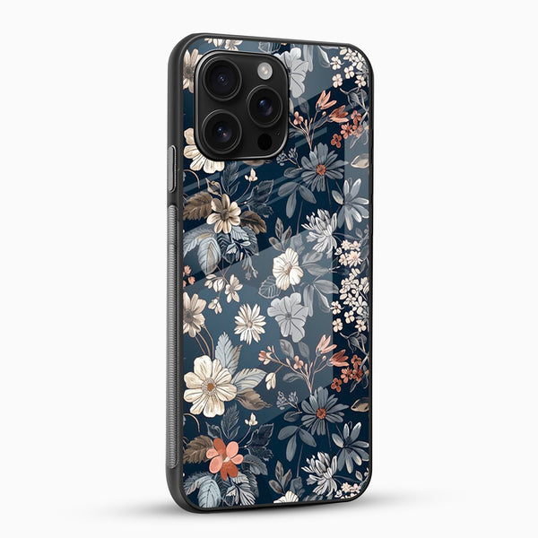 Floral Glass Mobile Case - Cover Stall