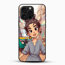 Cute Indian Girl Illustration Phone Case