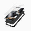 Black Marble Gold Vein Glass Phone Case - Cover Stall