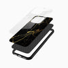 Luxury Black Marble Glass Phone Case - Cover Stall