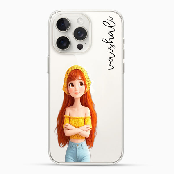 Trending Girl Silicon Mobile Case - Cover Stall