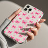 Pretty Bow Print Silicon Mobile Case - Cover Stall