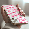Pretty Bow Print Silicon Mobile Case - Cover Stall