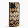 Snake Skin Texture Glass Mobile Cover - Cover Stall