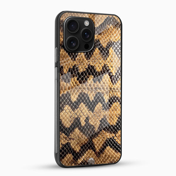 Snake Skin Texture Glass Mobile Cover - Cover Stall
