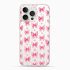 Pretty Bow Print Silicon Mobile Case - Cover Stall