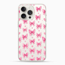 Pretty Bow Print Silicon Mobile Case