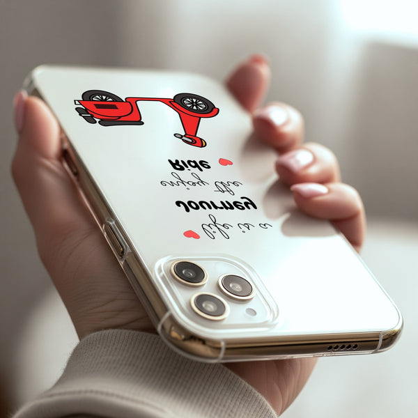 Life Journey Quote Silicon Mobile Case - Cover Stall