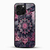 Mystic Bloom Mandala Glass Phone Case - Cover Stall