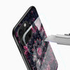 Mystic Bloom Mandala Glass Phone Case - Cover Stall