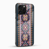 Elegance Ethnic Pattern Glass Phone Case - Cover Stall
